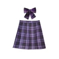 thumbnail image 3 of Elegant Student Dress Set by Japanese School Style for Casual Everyday Wear Purple M, 3 of 3