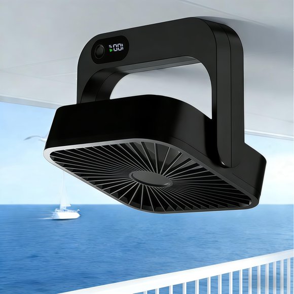 Ventilador magnético HYTWEDO Cruise de 5000 mAh, 5 velocidades, portátil