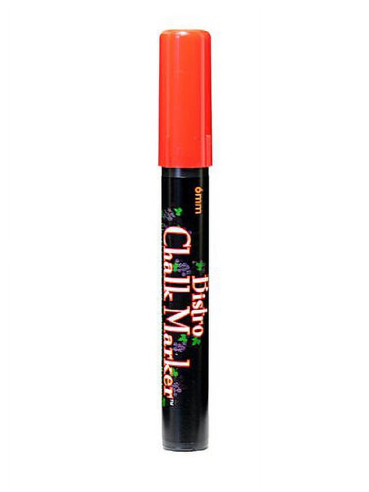 Bistro Chalk Markers red, broad point (pack of 6)