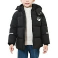 thumbnail image 2 of XQYLOS Boys Down Jacket Winter Heavyweight Windproof Thick Warm Insulated Hooded Coat Fleec𝖾 Lined Outerwear Cozy Outdoor Thermal Parka, 2 of 7