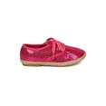 thumbnail image 2 of New Girl Jelly Beans Hemata Glitter PU Round Toe Lace Up Espadrille Flat, 2 of 5