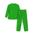thumbnail image 2 of Kll Green Sleepwear Mens Flannel Pajamas,Long Cotton Pj Set, 2 of 9