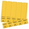 thumbnail image 1 of QJUHUNG 200pcs Raffle Tickets Amusement Park Tickets Consecutively Paper Tickets, 1 of 6