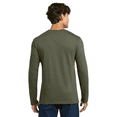 thumbnail image 5 of Gildan Softstyle Long Sleeve T-Shirt, Men's Crew Neck Blank Comfort Tee, Military Green, 5-Pack, S, 5 of 5