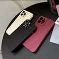 thumbnail image 3 of Soft Solid Color Wrinkle Texture Phone Case For iPhone 15 14 13 12 11 Pro Max XR X XS Max 8 7 Plus SE 2022 Matte Silicone Cover, 3 of 4