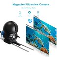 thumbnail image 2 of Cámara de pesca submarina ZXBVSU con visión nocturna y pantalla HD de 4.3 pulgadas | Cable impermeable de 100 pies y batería de 5000 mAh para pesca en hielo, lago, barco o kayak, 2 of 6