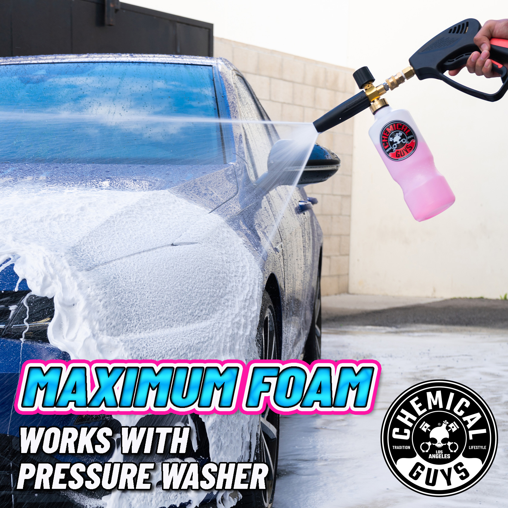 Chemical Guys EQP310 TORQ Professional Foam Cannon - Walmart.com