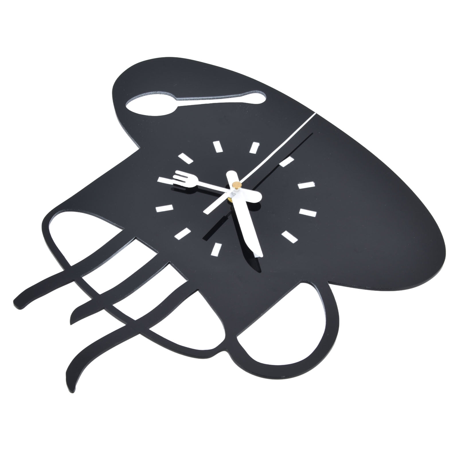 Silent Wall Clock, Acrylic 3D Modern Coffee Mug Style Wall Clock Silent