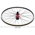 thumbnail image 2 of Miumaeov Mountain Bike Wheelset 29" Dual Disc Mountain Bike Wheels Aluminum Alloy Rim Quick Release Front Rear Black Flat Spokes MTB Wheelset Fit 7-11 Speed Cassette, 2 of 12