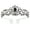 Black, variant on Rhinestones Tiaras For Women And Girls Elegant Crowns With Comb For Wedding Bridal And Party Hair Accessories