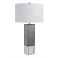 thumbnail image 2 of Uttermost Cordata Transitional MDF Iron Fabric Lodge Table Lamp in Woodtone, 2 of 5