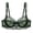 Green, variant on Guoeappa Women's Lace Bra Beauty Sheer Sexy Bra Non Padded Underwired Unlined Bra(Black,34B)