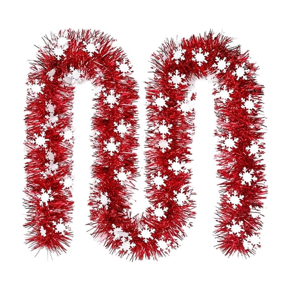 Dvumao Christmas Flower Wreath Wall Decor for Christmas Party Decorations Fence Christmas Tree Decorations