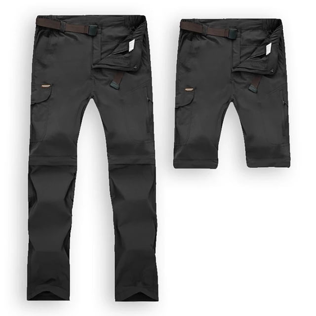 Pantalons de Randonnée pour Hommes Pantalons Décontractés Pantalons d'Extérieur Convertibles Pantalons Femmes Décontractés Travail Pantalons pour Femmes Décontractés Travail Taille Élastique Jambe Droite Ensemble de Pantalons Décontractés pour Femmes Grande Taille Survêtements Pantalons pour Femmes Décontractés