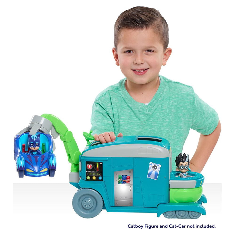PJ Masks Romeo's Lab Transforming Playset with Lights and Sounds,  Kids Toys for Ages 3 Up, Gifts and Presents