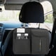 thumbnail image 3 of Organizador interior para asiento trasero de coche, con bolsillo para pañuelos y red impermeable. Negro, 3 of 7