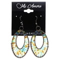 thumbnail image 2 of Mi Amore Dangle-Earrings Multicolor/Dark-Silver, 2 of 2