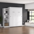 thumbnail image 2 of Bestar Key West Queen Murphy Bed with Closet Organizer (94W) - Engineered Wood, 2 of 16