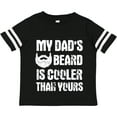 thumbnail image 3 of Inktastic My Dad's Beard is Cooler Than Yours in White Boys Toddler T-Shirt, 3 of 5