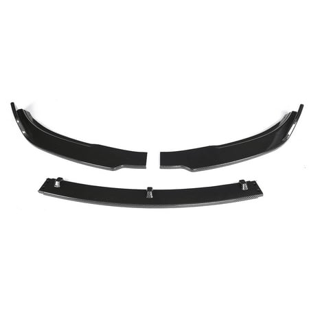 3x Carbon Fiber Look Front Bumper Spoiler Splitter Lip For 16 19 Tesla 3 Sedan Walmart Canada