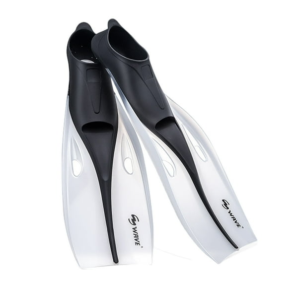 Adult Diving Flippers Water Sports Swimming Snorkeling Flippers Black