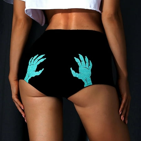 

2PC Underwear Women 1 Pieces Women Print Lingerie Temptation High Waist Panties Underwear