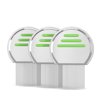 3 Pack Isabella's Clearly Stainless Steel Lice and Nit Combs | Professional Terminator Metal Combs for People and Pets