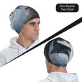 thumbnail image 6 of Gaeub Valley Gray Dragon Knit Cuffed Beanie Top Level Beanie Men Women Winter Knit Caps Soft Ski Hat, 6 of 7