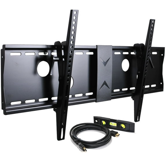 VideoSecu Tilt TV Wall Mount for 40 42 46 47 50 55 60 65 70 75 inch LED LCD Plasma Panasonic Sharp VIZIO LG Sony AQUAS Sceptre Panasonic Hisense Sanyo bc2