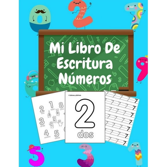 Mi Libro De Escritura Números, (Paperback)