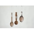 thumbnail image 2 of Creative Co-Op 15"H Decorative Mango Wood Wall Spoon with Hand-Painted Pattern, 2 of 5
