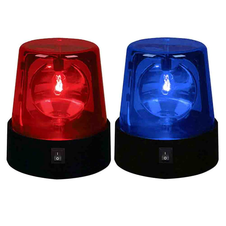 I stor skala defile Arv Rotating LED-Beacon Flashing Light Warning Light, Red/Blue Flashing-Beacon  Party Lamp DJ Strobe Light for Indoor Alert Light or DJ Show Bar Party -  Walmart.com