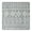 White-40, variant on Vinyl Tablecloth Square Fitted, Geometric Plaid Tribal Rustic Style, Waterproof Back, Elastic Edge for Kitchen Table 34-36 Inch