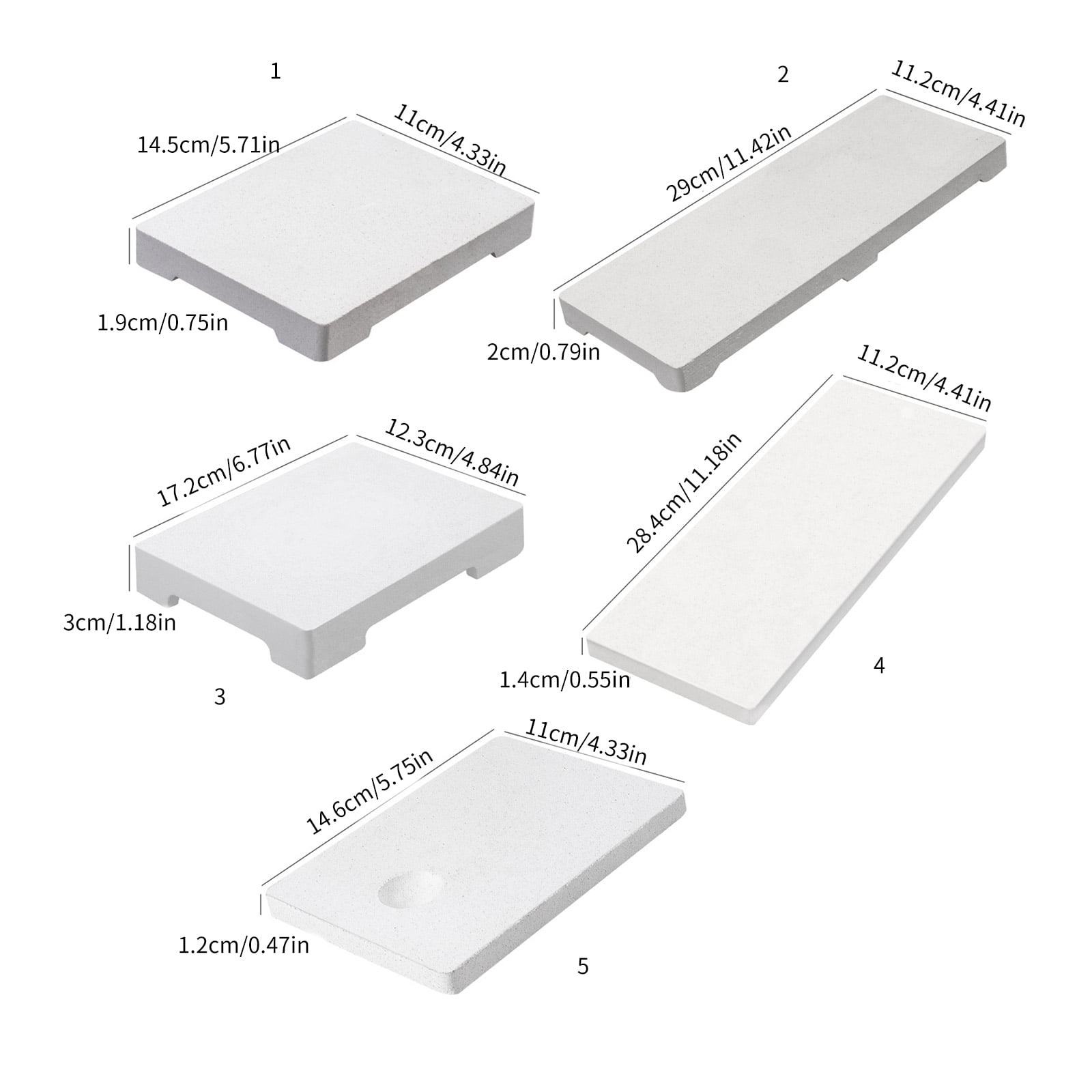 Quartz Soldering Block For Jewelry Making – Heat Resistant Work Board With Raised Feet, For Welding, Repair, And Precision Metalwork