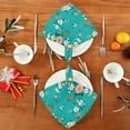 thumbnail image 4 of GZHJMY Floral Motif Napkins Table Decorations Napkin Set for Gift Giving, Dining, Parties 20 x 20in, 4 of 7