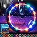 thumbnail image 3 of Lumières de Roue de Vélo (1 Pneu) Lumières de Roue de Vélo Multicolores Lumières de Roue de Vélo Lumières de Roue de Vélo Lumières de Rayon de Vélo Accessoires de Vélo pour Enfants Lumières LED pour Vélo, 3 of 5