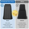 thumbnail image 5 of Bed Risers 8 Inch Heavy Duty, Furniture Risers Lifts Supports Up to 6,000 Lbs for Table, Desk Leg, Sofa, Couch, 5 of 7