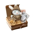 thumbnail image 2 of Mini Crochet Bunny Gift Box – Handmade Cute Easter Bunny with Positive Message for , Friends, and Family, 2 of 5