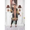thumbnail image 4 of IshDeena Pakistani Kurtis for women Indian Style Cotton Tunics Womens Tops Printed Lawn (2X-Large, Navy Blue), 4 of 6