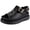 Black, variant on Women Platform Sandals Comfortable Hollow Out Flower Flatform Shoes Summer Outdoor Slip on Comfortable Walking Shoes Black 9