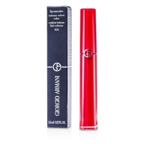 Giorgio Armani Lip Maestro Intense Velvet Color - # 400 The Red 0.22 oz Lip Gloss