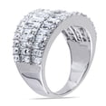 thumbnail image 4 of Everly Women's Cubic Zirconia Sterling Silver Ring, 4 of 7