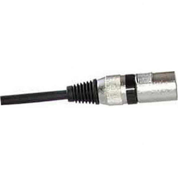 Audio2000S Tm ADC203J Câble Microphone Équilibré Double XLRF-Dual XLRM 33 Pieds x 6 mm - Métal