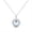 Star Moon, variant on Solid 925 Sterling Silver Necklace Brilliant Star Moon AAA CZ Pendant For Women Birthday Valentine's Day Gift Jewelry