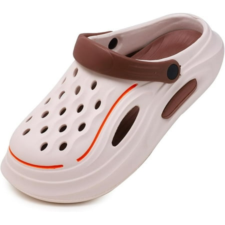 Women and Men Garden Clogs Slippers with Arch Support Unisex Comfort Slip-on Sandals Work Shoes Beach Slippers with Removable Cushion Insole