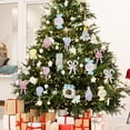 thumbnail image 2 of Wooden Christmas Pastel Candy Ornaments with 12 Unique Styles for Festive Decorations, 2 of 9