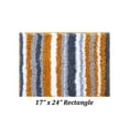thumbnail image 3 of Better Trends 17" x 24" Bathroom Rugs 100% Polyester Soft Water Absorbent Non Slip Bath Mat Machine Washable Rug Griffie Collection - Yellow, 3 of 8
