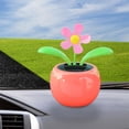 thumbnail image 5 of Solar Powered Dancing Flower,Car Solar Sunflower Ornaments Swaying Honey Bee Decoration Ornaments Dashboard Solar Energy Dancing Flowers Swinging Ornaments, 5 of 10