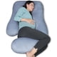 thumbnail image 1 of Almohada de embarazo MOON PARK en forma de U para todo el cuerpo, gris, 1 of 7