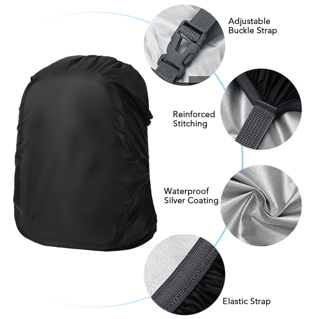 Pour Housse de Sac à Dos Femmes Hommes Sac Imperméable Housse de Pluie pour Vélo Camping Randonnée Alpinisme Course Pêche